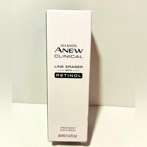 Avon Isa Knox Anew Clinical Line Eraser with Retinol Treatment Full Size 1.0 oz.